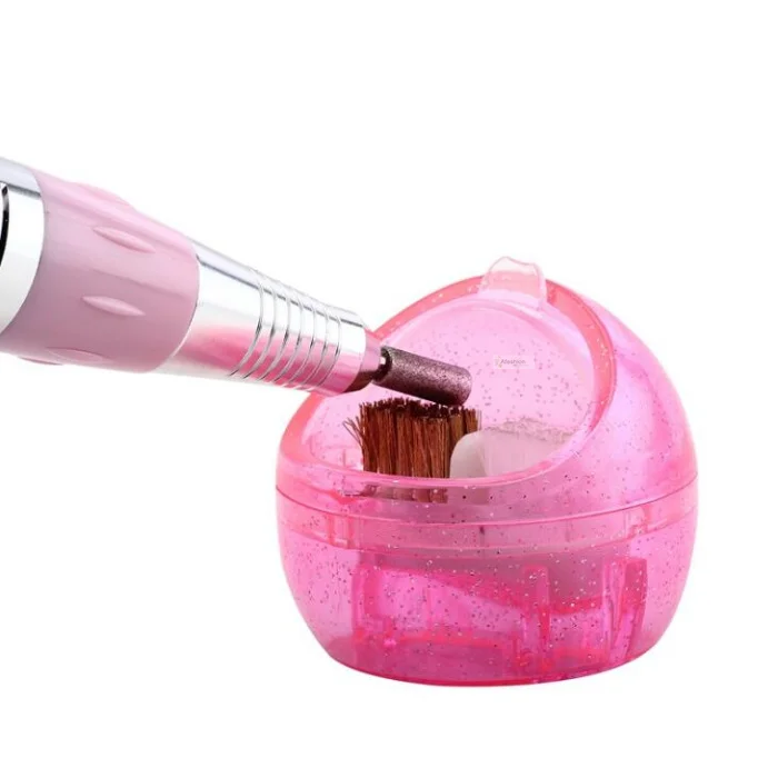 1pc Nail Drill Bit Clean box nail art drill Cleaner Electric Manicure device head polish ball accessories hardware tools
1pc Nail Drill Bit Clean box nail art drill Cleaner Electric Manicure device head polish ball accessories hardware tools