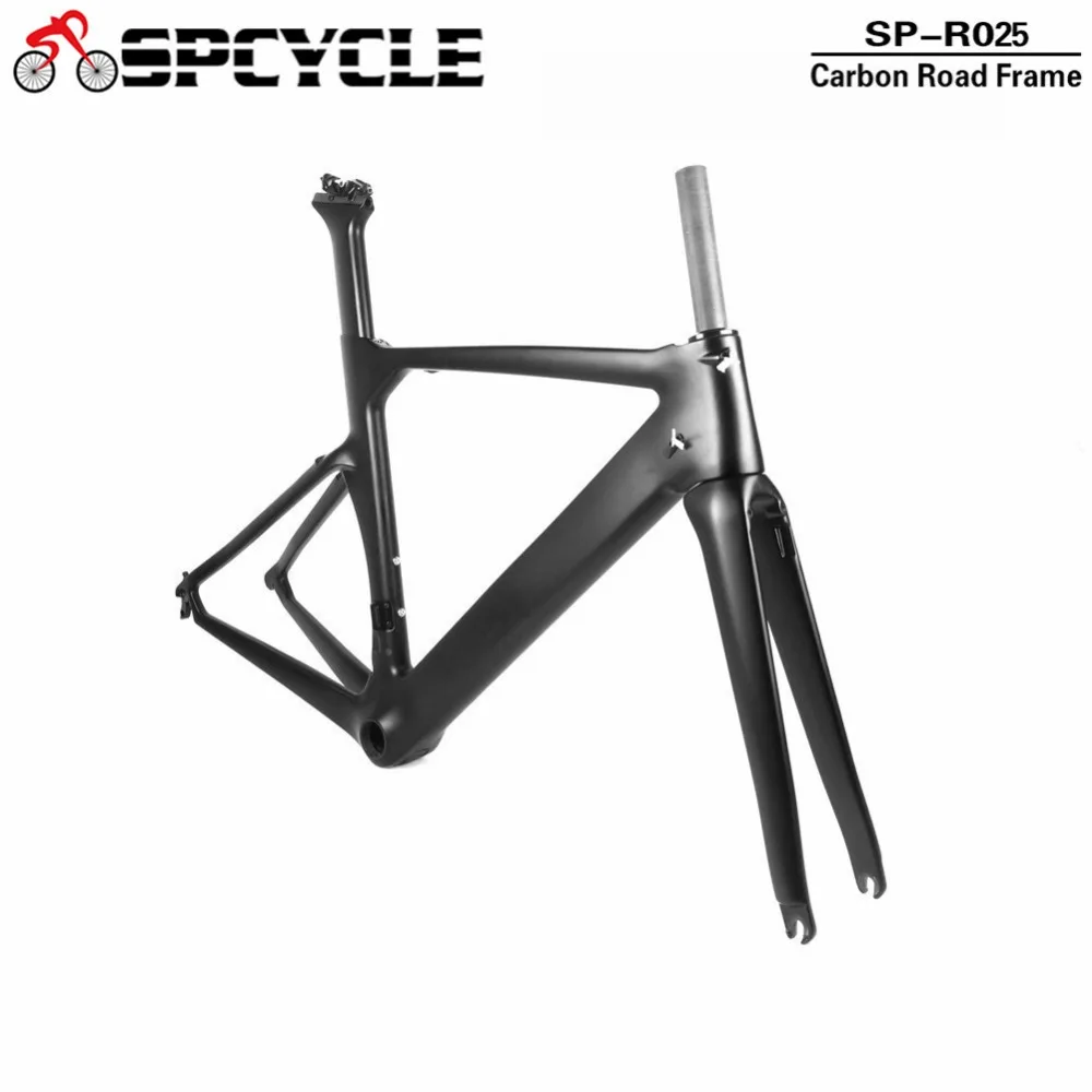 T1000 Full Carbon Road Bicycle Frame 700C Aero Carbon Road Cycling Race Bicycle Frameset Di2 Mechanical Frame With BB386 Headset
T1000 Full Carbon Road Bicycle Frame 700C Aero Carbon Road Cycling Race Bicycle Frameset Di2 Mechanical Frame With BB386 Headset