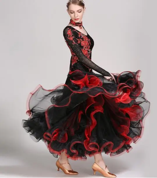 Tango Dress Standard Dance Dresses Viennese Waltz Dress Ballroom Dress  competition on sale