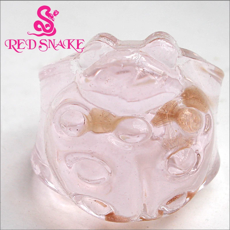 RED SNAKE Fashion Ring Handmade Ladybug with pink stereoscopic Design Murano Glass Rings
RED SNAKE Fashion Ring Handmade Ladybug with pink stereoscopic Design Murano Glass Rings