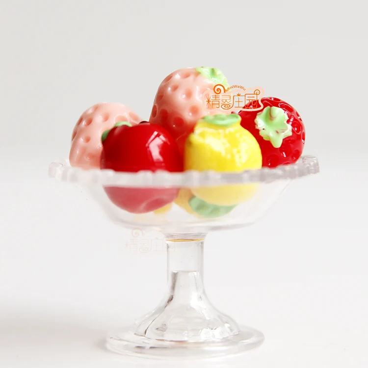 Dollhouse Miniature For 1/6 Dolls Strawberry lemon Red apples 8 pcs fruits with transparent dish Tray Pretend Toy
Dollhouse Miniature For 1/6 Dolls Strawberry lemon Red apples 8 pcs fruits with transparent dish Tray Pretend Toy