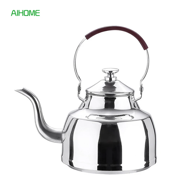 Stainless Steel Pour Over Teapot with Tea Strainer Coffee Pot Sliver Water Pot Home Tea Tools
Stainless Steel Pour Over Teapot with Tea Strainer Coffee Pot Sliver Water Pot Home Tea Tools