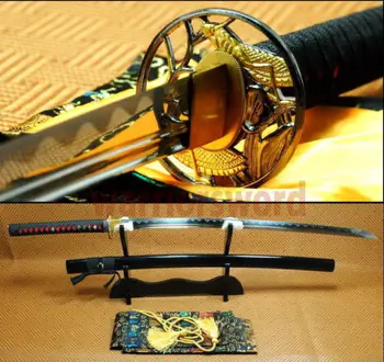 Japanese Samurai Katana Sword Full Tang UNOKUBI ZUKURI Blade Sharp Handmade #306
Japanese Samurai Katana Sword Full Tang UNOKUBI ZUKURI Blade Sharp Handmade #306
