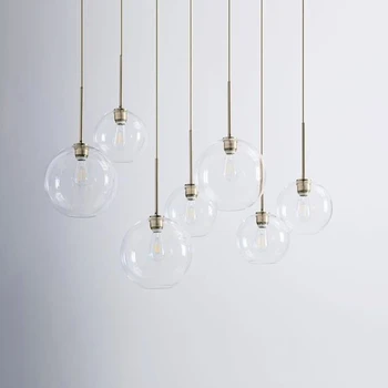 Nordic LED Pendant Light Glass Ball Living Room Reading Hanging Lamps Dining Room Study Master Bedroom Art Kitchen Hanging Lamps
Nordic LED Pendant Light Glass Ball Living Room Reading Hanging Lamps Dining Room Study Master Bedroom Art Kitchen Hanging Lamps