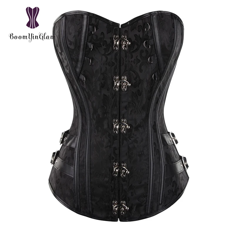 Wholesale Black/Brown Color Body Shapewear Waist Trainer Retro Vintage Women Bustiers Steampunk Gothic Corset Size S-6XL 916#
Wholesale Black/Brown Color Body Shapewear Waist Trainer Retro Vintage Women Bustiers Steampunk Gothic Corset Size S-6XL 916#