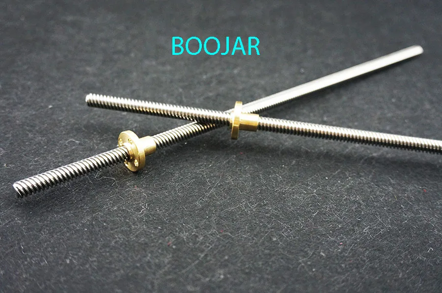 Lead Screw 3D printer parts stainless steel screw and copper nut 300mm length 8mm lead free shipping
Lead Screw 3D printer parts stainless steel screw and copper nut 300mm length 8mm lead free shipping