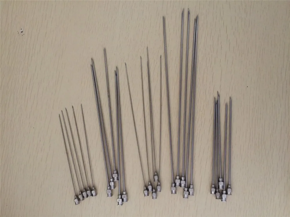 5pcs 120mm Long 25G To 13G Stainless Steel Syringe Needle Dispensing Needle Lab Experiment Needle Sharp End
5pcs 120mm Long 25G To 13G Stainless Steel Syringe Needle Dispensing Needle Lab Experiment Needle Sharp End