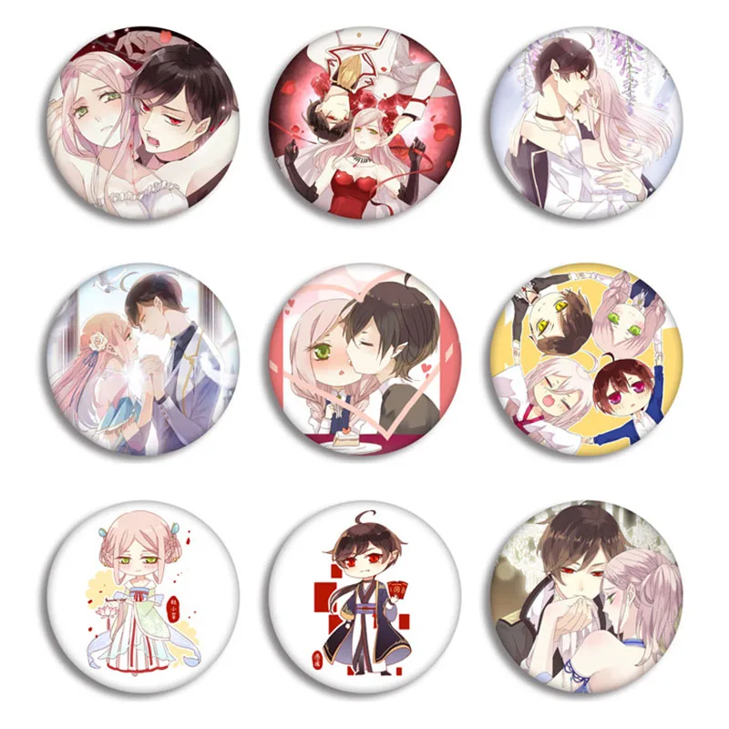 Anime Sweet Bite Cosplay Badge Cartoon Du Xiaoying Luo Yi Brooch Pins Jewelry Best Friend Graduation Collection Gift
Anime Sweet Bite Cosplay Badge Cartoon Du Xiaoying Luo Yi Brooch Pins Jewelry Best Friend Graduation Collection Gift