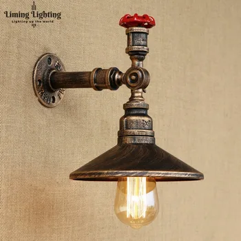 Loft Style Iron Water Pipe Lamp Adjust Industrial Vintage Wall Light Fixtures LED Edison Wall Sconces Lighting Lampara
Loft Style Iron Water Pipe Lamp Adjust Industrial Vintage Wall Light Fixtures LED Edison Wall Sconces Lighting Lampara