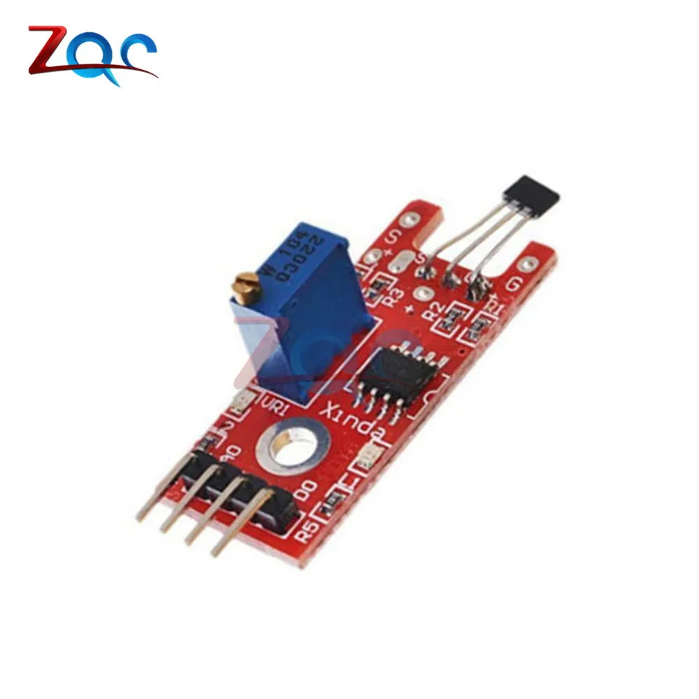 4pin KEYES KY-024 Linear Magnetic Hall Switches Speed Counting Sensor Module for diy Starter Kit
4pin KEYES KY-024 Linear Magnetic Hall Switches Speed Counting Sensor Module for diy Starter Kit