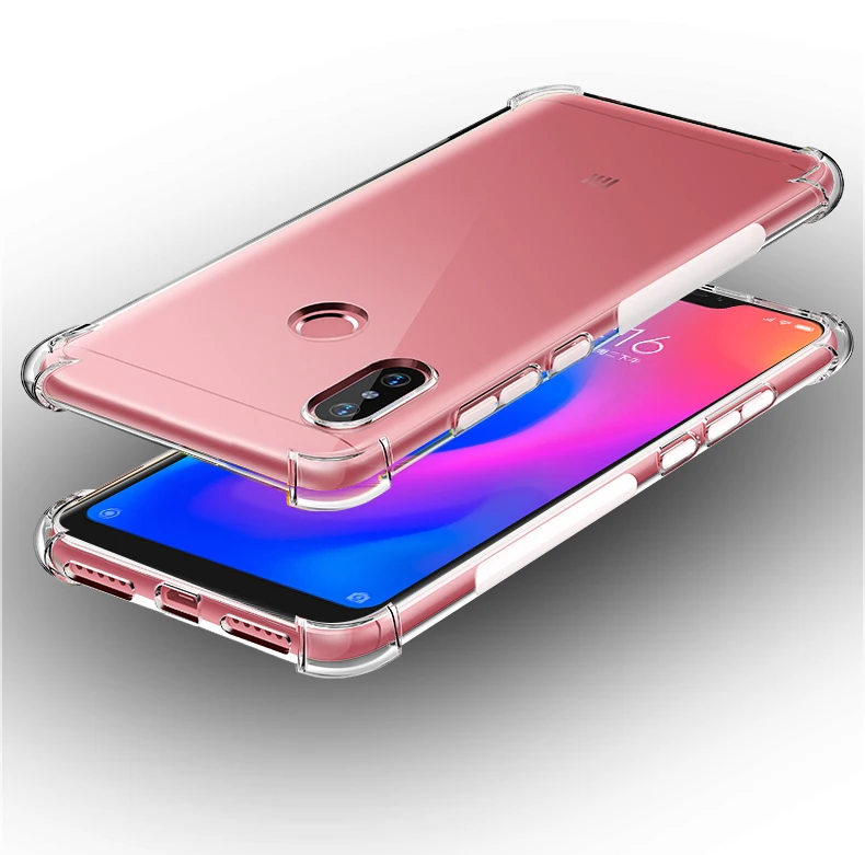 for Xiaomi Redmi 6 Pro 6Pro Note 5 Pro 5Pro S2 6X A2 Mix 2s Case Full Protective Anti-knock Airbag Silicone Transparent Bumper
for Xiaomi Redmi 6 Pro 6Pro Note 5 Pro 5Pro S2 6X A2 Mix 2s Case Full Protective Anti-knock Airbag Silicone Transparent Bumper