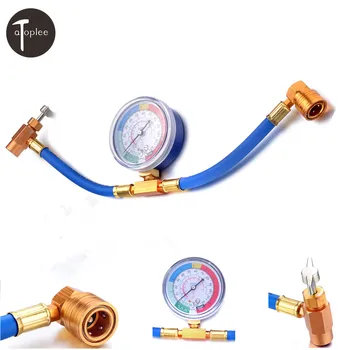 Car Air Conditioning Refrigerant R134A High Pressure Recharge Hose 1/2ACME Pressure Gauge Safety Valve Charging Hose
Car Air Conditioning Refrigerant R134A High Pressure Recharge Hose 1/2ACME Pressure Gauge Safety Valve Charging Hose