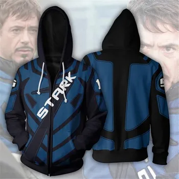cosplay Avengers iron Man Tony coat 3D printing zipper sweater with hats sweater coat jacket costumes top adult tops
cosplay Avengers iron Man Tony coat 3D printing zipper sweater with hats sweater coat jacket costumes top adult tops