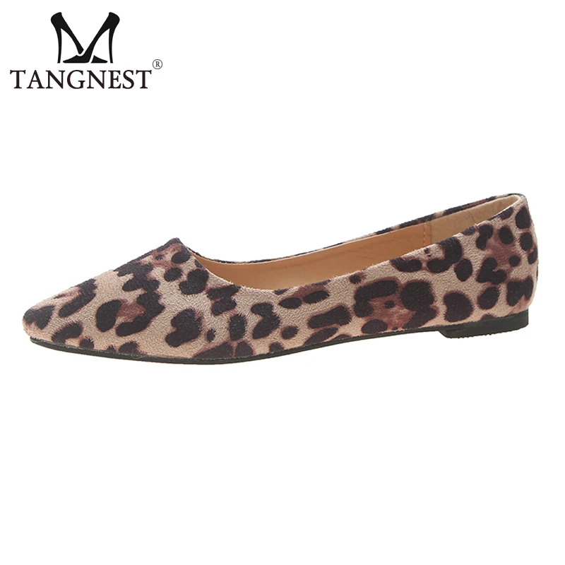 Tangnest 2019 New Spring Leopard Flats Women Shallow Loafers Pointed Toe Slip On Flat Shoes Lady Casual Fashion Footwear XWD7355
Tangnest 2019 New Spring Leopard Flats Women Shallow Loafers Pointed Toe Slip On Flat Shoes Lady Casual Fashion Footwear XWD7355