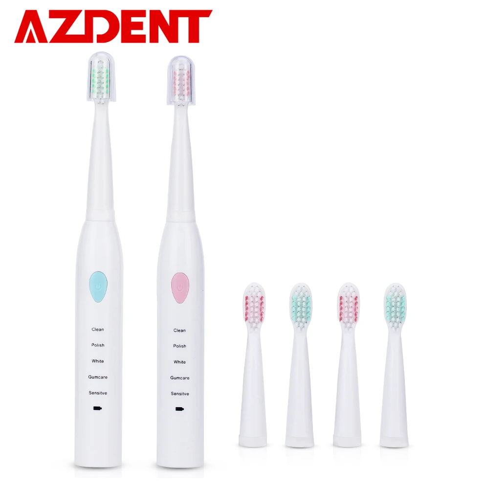 New 5 Functions Electric Toothbrush Rechargeable for Adults Children Sonic Teeth Tooth Brush USB Charger 4 Heads 2 Minutes Timer
New 5 Functions Electric Toothbrush Rechargeable for Adults Children Sonic Teeth Tooth Brush USB Charger 4 Heads 2 Minutes Timer