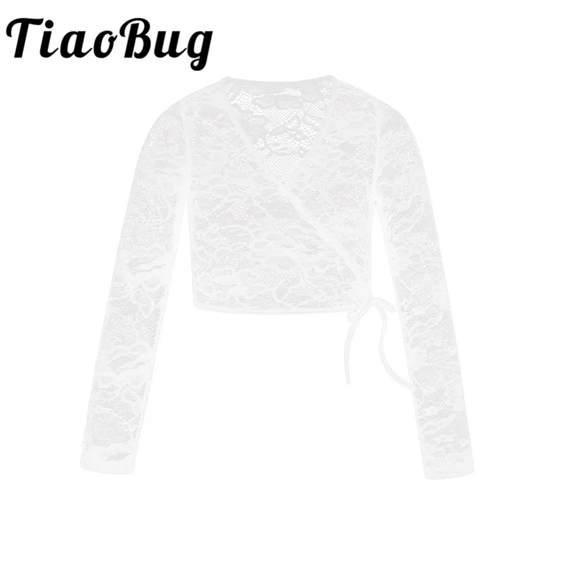 New Arrival Flower Kids Girls Floral Lace Long Sleeve V-neckline Wrap Top Ballet Dance Sweater for Flower Girls Dress Party Wrap
New Arrival Flower Kids Girls Floral Lace Long Sleeve V-neckline Wrap Top Ballet Dance Sweater for Flower Girls Dress Party Wrap