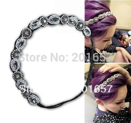 2018 fashion new handmade beads and crystal headband Elastic hairbands headwear star's favorite korea style fashion accessories
2018 fashion new handmade beads and crystal headband Elastic hairbands headwear star's favorite korea style fashion accessories