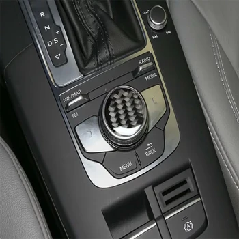 For Audi A3 2014-2018 100% Real Carbon Fiber Car Air Conditioner Switch Knob Panel/Central Control/Multimedia Cover Trims
For Audi A3 2014-2018 100% Real Carbon Fiber Car Air Conditioner Switch Knob Panel/Central Control/Multimedia Cover Trims