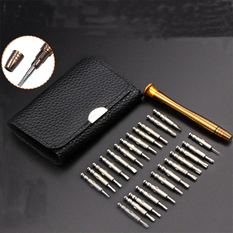 Screwdriver Set 25/13PCS/set Multifunctional Opening Repair Tool Set Precision Screwdriver For Phones Tablet PC
Screwdriver Set 25/13PCS/set Multifunctional Opening Repair Tool Set Precision Screwdriver For Phones Tablet PC