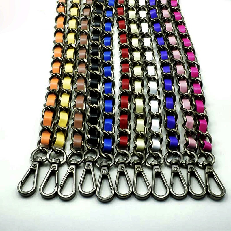 Long 120cm Gun Black Metal Replacement Purse Chain Shoulder Bag Strap for Handabag, Bags Colorful Leather Straps DIY Bags Belts
Long 120cm Gun Black Metal Replacement Purse Chain Shoulder Bag Strap for Handabag, Bags Colorful Leather Straps DIY Bags Belts