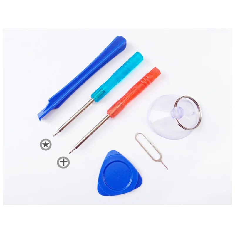 6pcs/set Opening Repair Tools screwdriver Sucker Sim needle Disassemble Tools Set Kit For iPhone iPad Cell Phone Tablet PC
6pcs/set Opening Repair Tools screwdriver Sucker Sim needle Disassemble Tools Set Kit For iPhone iPad Cell Phone Tablet PC