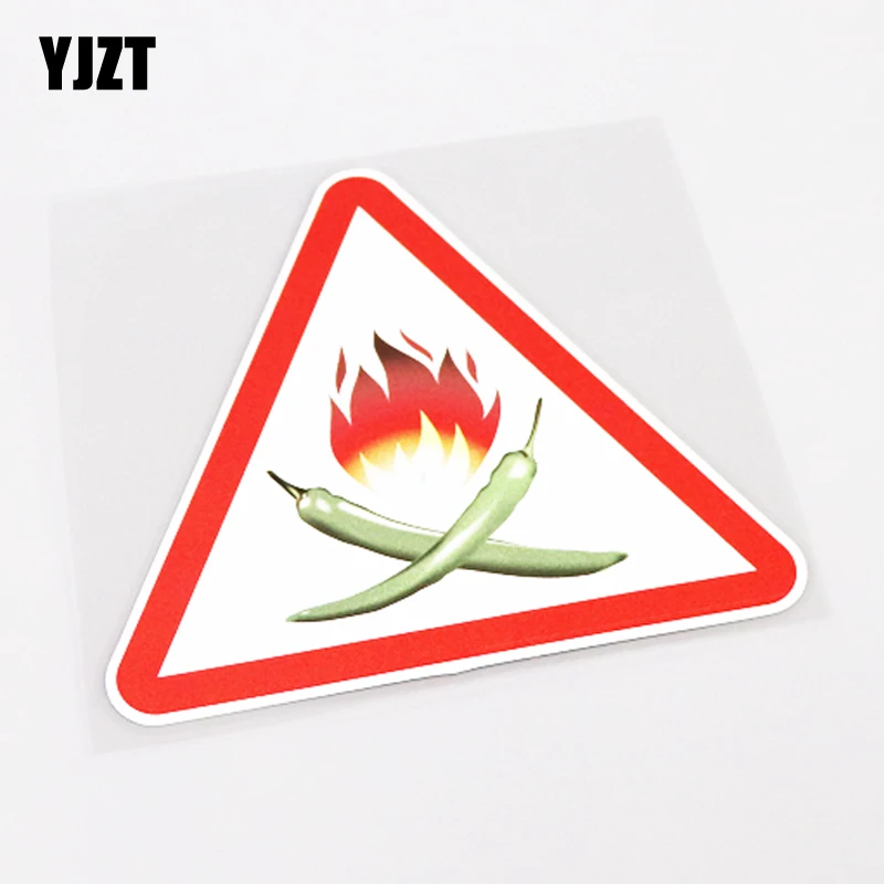 YJZT 13 5 см * 12 персональный знак без пламени предупреждающий ПВХ автомобильный
