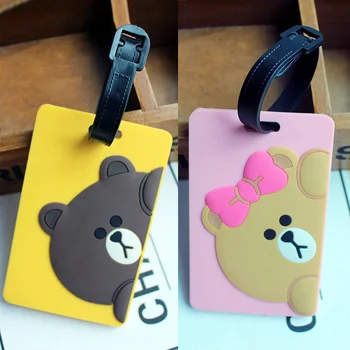Travel Accessories Suitcase Tags Creative Luggage Tag Silica Gel Suitcase ID Addres Holder Baggage Boarding Tags Portable Label
Travel Accessories Suitcase Tags Creative Luggage Tag Silica Gel Suitcase ID Addres Holder Baggage Boarding Tags Portable Label