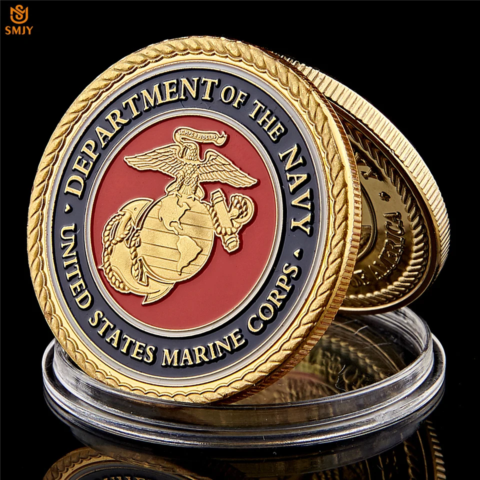 Commemorative Coin Marine Corps 3rd Marine Division Collection Art Gift Souvenir 
