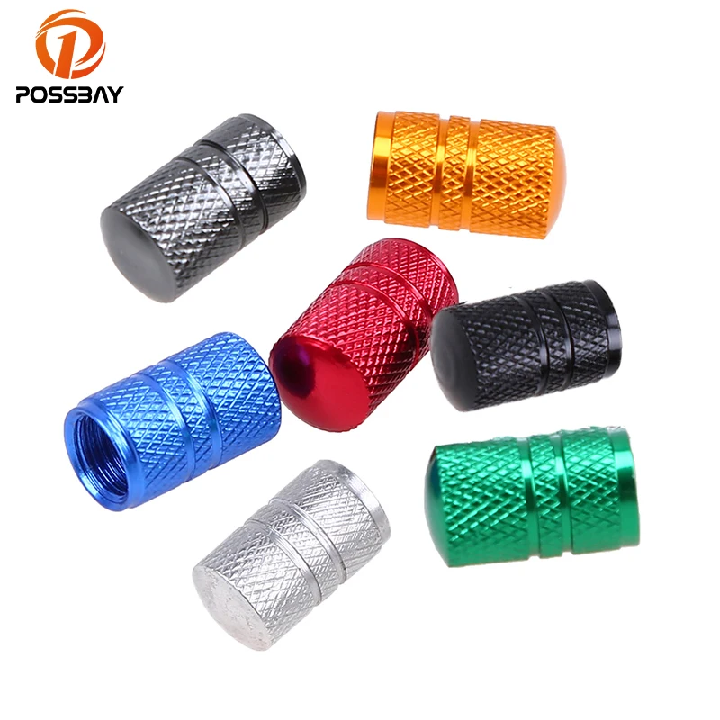 POSSBAY Car Tire Valve Caps Red/Blue/Golden/Gray/Black/Green/Silver Aluminum Auto Bikes Tyre Wheel Valve Dust Cover Car Wheel
POSSBAY Car Tire Valve Caps Red/Blue/Golden/Gray/Black/Green/Silver Aluminum Auto Bikes Tyre Wheel Valve Dust Cover Car Wheel