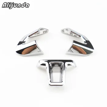 3/6 / h 9 'steering pavers trim abs chrome Steering wheel sequins sticker for volkswagen vw new Sagitar polo bora golf 6 jetta 3
3/6 / h 9 'steering pavers trim abs chrome Steering wheel sequins sticker for volkswagen vw new Sagitar polo bora golf 6 jetta 3