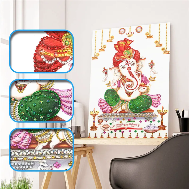 Diamond Painting / Elephant 5D DIY Special Shape Diamond Painting / Cross Stitch / Diamond Embroidery
Diamond Painting / Elephant 5D DIY Special Shape Diamond Painting / Cross Stitch / Diamond Embroidery