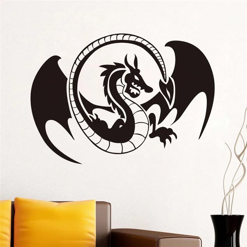 Removable Creative Dragon Huge Cool Wall Stickers For Children'S Room Adhesive Baby Wall Decals Home Decor
Removable Creative Dragon Huge Cool Wall Stickers For Children'S Room Adhesive Baby Wall Decals Home Decor