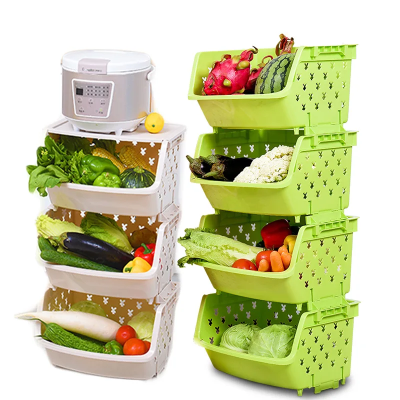 Plastic Storage Basket Kitchen Vegetable and Fruit Storage Basket Bathroom Storage Container Household Goods Organizer
Plastic Storage Basket Kitchen Vegetable and Fruit Storage Basket Bathroom Storage Container Household Goods Organizer