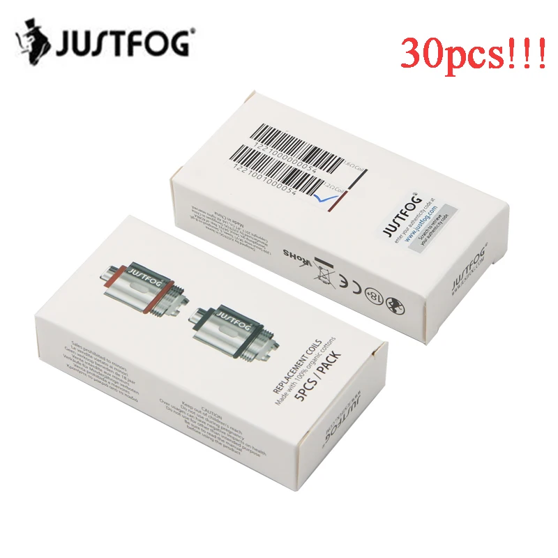 30pcs/pack Original Justfog Q16 Coil 1.2ohm 1.6ohm Core Head E Cig Repacement Coil Fit Justfog C14 Q14 Q16 P16A P14A Kit Vapor
30pcs/pack Original Justfog Q16 Coil 1.2ohm 1.6ohm Core Head E Cig Repacement Coil Fit Justfog C14 Q14 Q16 P16A P14A Kit Vapor