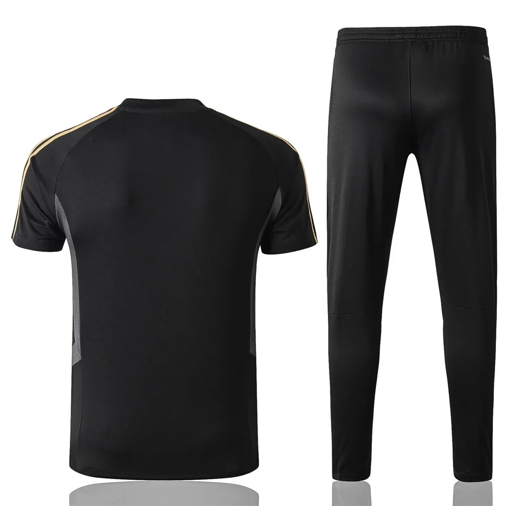19-20 NEW V neck shirt men training clothes Tee Short Sleeve T-Shirts Top Shirt Summer Man Tee + Pant Set Black White S-XXL
19-20 NEW V neck shirt men training clothes Tee Short Sleeve T-Shirts Top Shirt Summer Man Tee + Pant Set Black White S-XXL