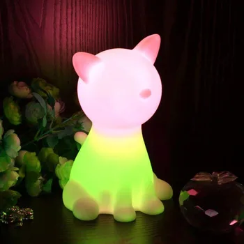Cat LED Night Lamp White+Multi-color Changing Light Lovely Animal Toy Lamps For Kids Student Gift
Cat LED Night Lamp White+Multi-color Changing Light Lovely Animal Toy Lamps For Kids Student Gift
