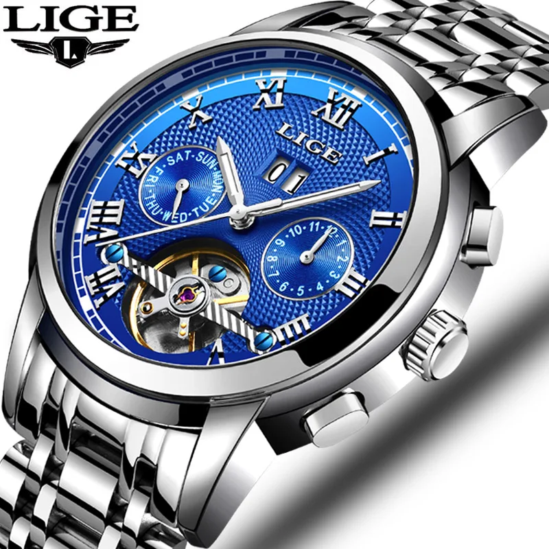2019 Watch LIGE Mens Watches Top Brand Luxury Business Automatic Watch Men Full Steel Waterproof Sport Watch Relogio Masculino
2019 Watch LIGE Mens Watches Top Brand Luxury Business Automatic Watch Men Full Steel Waterproof Sport Watch Relogio Masculino