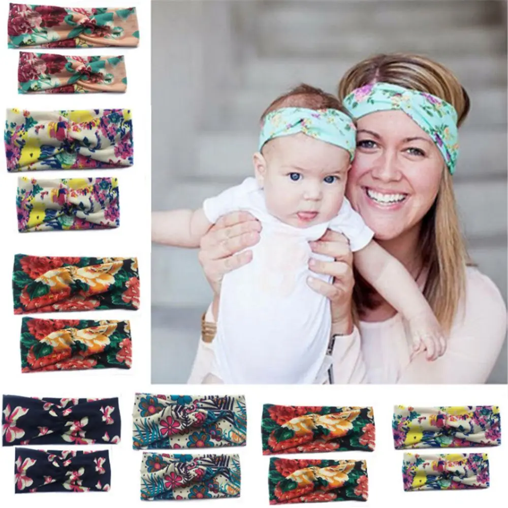 2Pcs/Set Mother Baby Kids Turban Hair band Accessories Toddler Girl twist knot Headbands Parent-Child Family Headwear
2Pcs/Set Mother Baby Kids Turban Hair band Accessories Toddler Girl twist knot Headbands Parent-Child Family Headwear