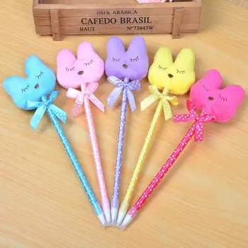 36pcs/lot Cute rabbit design 3D soft plush ballpoint pen 0.5mm ball pen Office and Study Stationery Gift for Kids
36pcs/lot Cute rabbit design 3D soft plush ballpoint pen 0.5mm ball pen Office and Study Stationery Gift for Kids