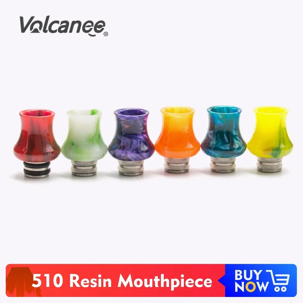 Volcanee 510 Drip Tip Epoxy Resin 8.5mm Joint Diameter Colorful for V8 Baby Skyline MTL RTA Vaporizer Mouthpiece
Volcanee 510 Drip Tip Epoxy Resin 8.5mm Joint Diameter Colorful for V8 Baby Skyline MTL RTA Vaporizer Mouthpiece