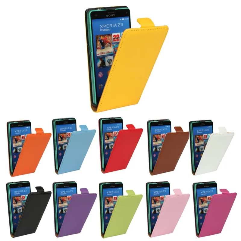 For Sony Xperia Z3 Compact Case Flip Cover for Sony Z3 Compact Coque D5803 D5833 Wallet Ultrathin Leather Covers Funda Capa Etui
For Sony Xperia Z3 Compact Case Flip Cover for Sony Z3 Compact Coque D5803 D5833 Wallet Ultrathin Leather Covers Funda Capa Etui