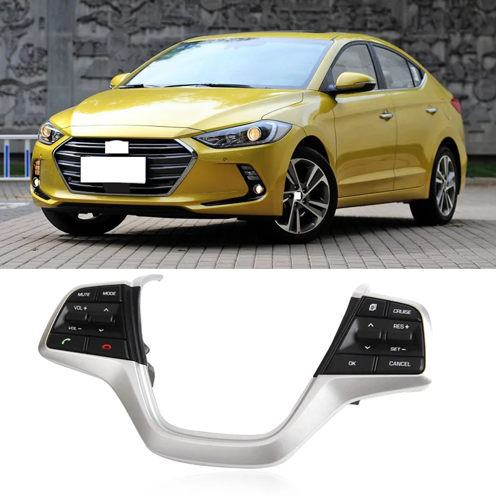 CAPQX For Hyundai Elantra 1.4L 1.6L 2016-2018 Multi-function Wireless Steering Wheel Audio Volume channel Cruise Control Button
CAPQX For Hyundai Elantra 1.4L 1.6L 2016-2018 Multi-function Wireless Steering Wheel Audio Volume channel Cruise Control Button