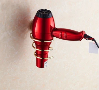 Fashion Durable Gold Brass Blow Hair Dryer Holder wall shelf bathroom accessories
Fashion Durable Gold Brass Blow Hair Dryer Holder wall shelf bathroom accessories