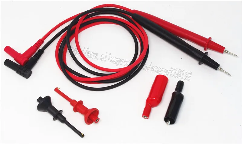 Test leads Kit Set+Hook Clip UT-C01+Aligator for Fluke 15B+ 17B+ 18B+ 115C 115 116C 117 175 177 179 87V 187 189 287 289 88v 28II
Test leads Kit Set+Hook Clip UT-C01+Aligator for Fluke 15B+ 17B+ 18B+ 115C 115 116C 117 175 177 179 87V 187 189 287 289 88v 28II
