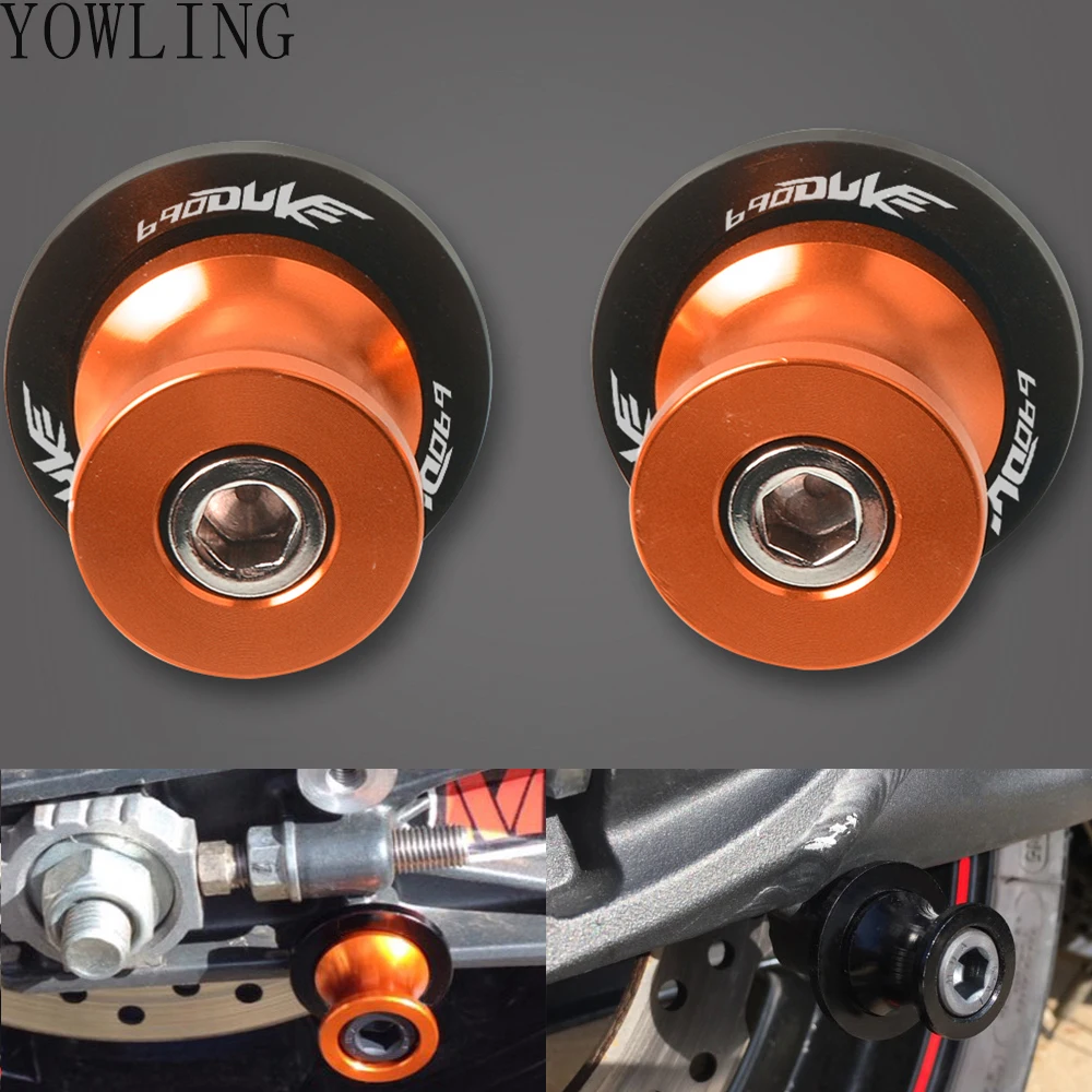M10 swing arm Sliders Motorcycle Accessories CNC Swingarm Spools stand screws Slider For KTM Duke 690 Duke R 2014 2015 2016 2017
M10 swing arm Sliders Motorcycle Accessories CNC Swingarm Spools stand screws Slider For KTM Duke 690 Duke R 2014 2015 2016 2017