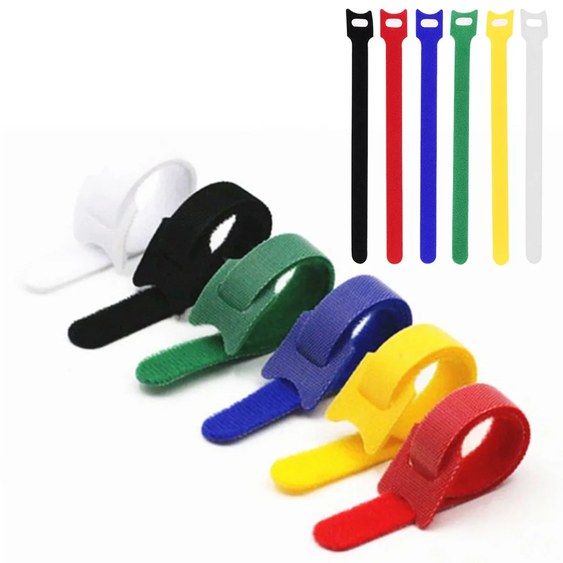 10Pcs Magic Sticky Self Adhesive Hooks Loops Tape Nylon Sticky Cable Ties Wire Strap Cord Wrap Fastening Organizer Management
10Pcs Magic Sticky Self Adhesive Hooks Loops Tape Nylon Sticky Cable Ties Wire Strap Cord Wrap Fastening Organizer Management