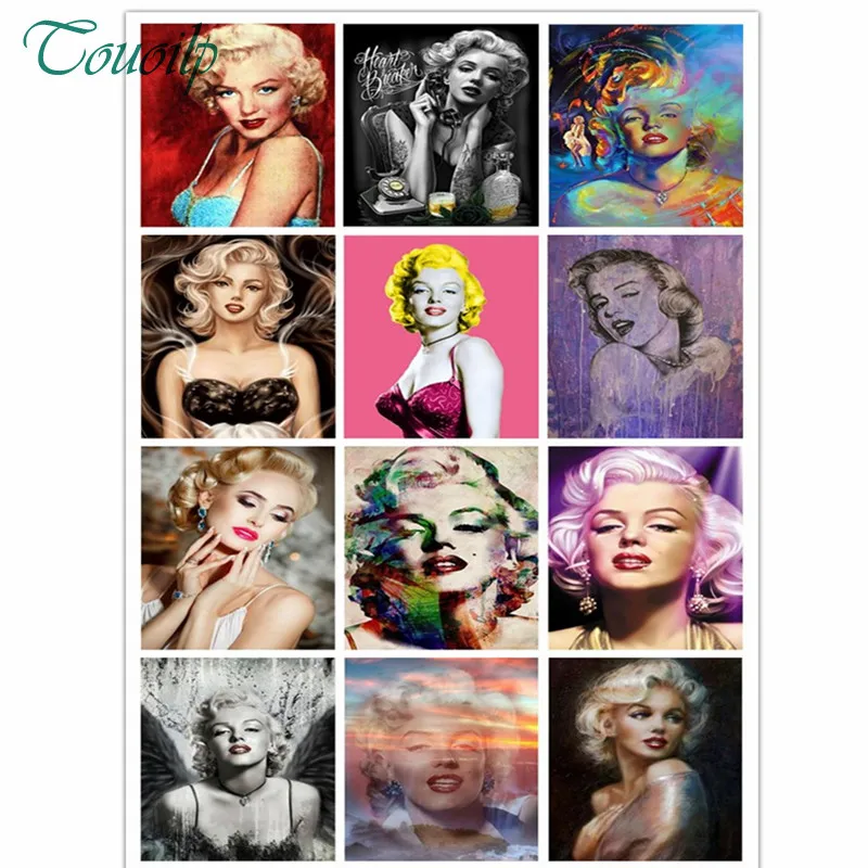 Full Square Diamond 5D DIY Diamond Painting "Marilyn Monroe" Embroidery Cross Stitch Rhinestone Mosaic Painting Decor Gift
Full Square Diamond 5D DIY Diamond Painting "Marilyn Monroe" Embroidery Cross Stitch Rhinestone Mosaic Painting Decor Gift