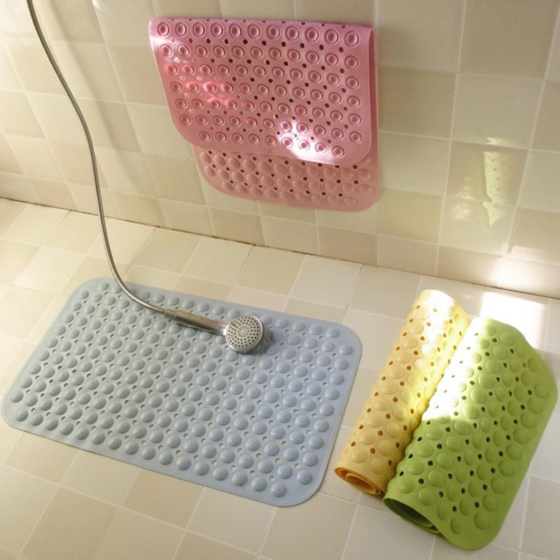 Shower and Tub Mat Silicone Non Slip Bathtub Mat with Drain Holes and Suction Cups for Elder or Kids, Safety Bathroom Mats
Shower and Tub Mat Silicone Non Slip Bathtub Mat with Drain Holes and Suction Cups for Elder or Kids, Safety Bathroom Mats