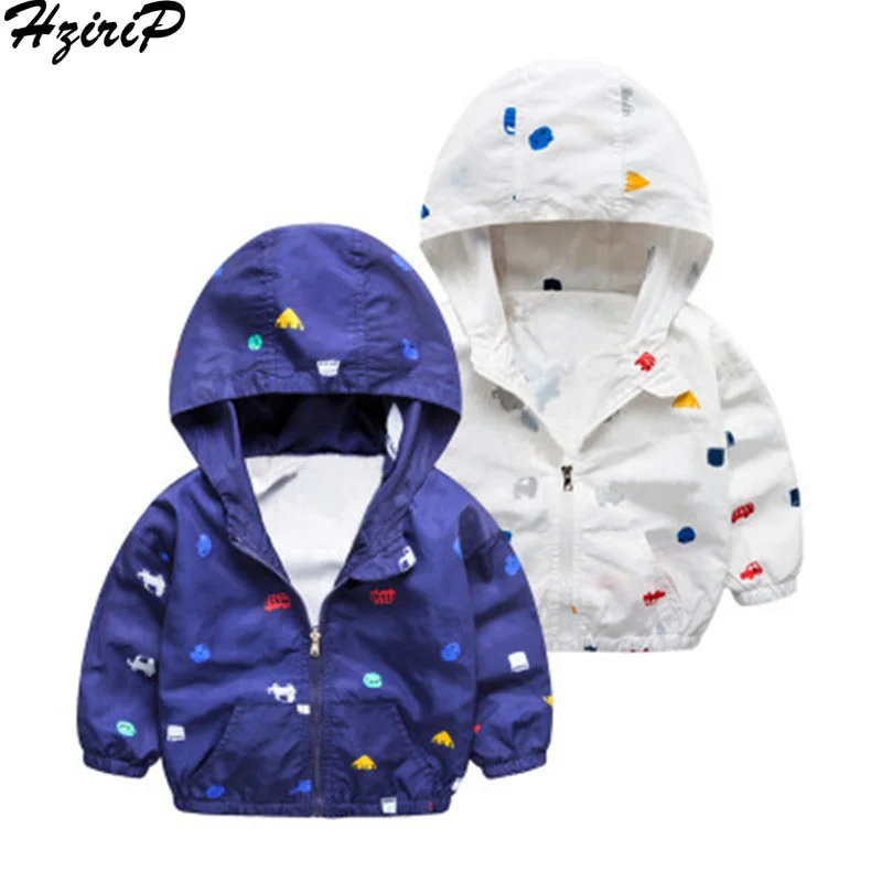 HziriP Hot 2018 Autumn Boys Casual Jackets Children Coat Cartoon Polyester Windbreaker Zipper Hooded Kids Baby Clothing Fit 3-7Y
HziriP Hot 2018 Autumn Boys Casual Jackets Children Coat Cartoon Polyester Windbreaker Zipper Hooded Kids Baby Clothing Fit 3-7Y