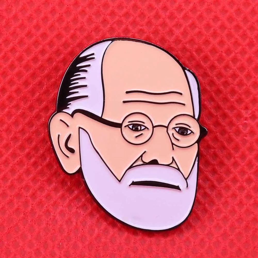 Guild Freud enamel pin psychology brooch psychiatry badge neurology psychoanalysis jewelry psychologist geek gift
Guild Freud enamel pin psychology brooch psychiatry badge neurology psychoanalysis jewelry psychologist geek gift